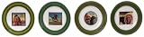 Artistically designed dinnerware Out West motif salad / dessert / sandwich plates 7.5