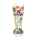 Top Shelf Happy Birthday Pilsner Glass