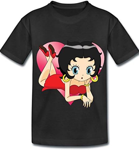 DesaulQ Kid Anime T Shirt Girls (10-13 Yr) Betty Boop