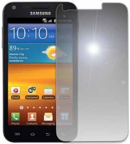RND 3 Screen Protectors for Samsung Galaxy S II Epic 4G Touch (Anti-Fingerprint/Anti-Glare - Matte Finish) with lint cleaning cloths