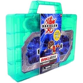 Bakugan Green Carry Case Nemus - Colors May Vary for the Balls