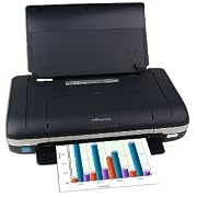 HP OfficeJet H470wf Mobile Printer - Printer - color - duplex - ink-jet - A4 - 1200 dpi x 1200 dpi - up to 22 ppm (mono) / up to 18 ppm (color) - capacity: 50 sheets - USB, 802.11b, 802.11g