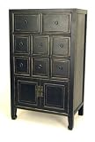 Wayborn Furniture 5544 Suchow Chest Dresser, Antique Black