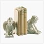Reading Cherub Angels Statue Bookends Book end Ends