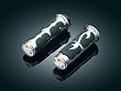 Kuryakyn ISO Flame Grips for for Kawasaki, Suzuki, Yamaha and Victory Metric Cruisers