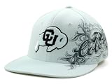 Colorado Buffaloes Hat Cap Zephyr White Flexfit (M/L)