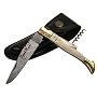 Dpf - Couteau de poche Laguiole Bougna lame damas &hellip de Laguiole Bougna