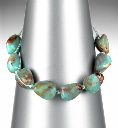 Marble Chunks Collar Necklace