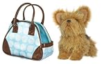Hasbro - Fur Real - 77483 - Mon Toutou et Son Sac - Peluches - Yorshire