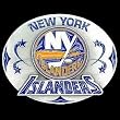 New York Islanders Enameled Belt Buckle - NHL Hockey Fan Shop Sports Team Merchandise