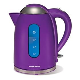 Morphy Richards, 1.7 Litre Accents Dome Kettle In Purple