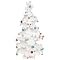 Fluffy Tree - White (18.5")