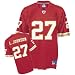 Men`s Kansas City Chiefs #27 Larry Johnson Team Premier Jersey - M