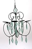 Recycled Glass Chandelier-Diamonds Water