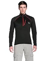 SALEWA Camiseta Manga Larga Sharp Pl M Pulli (Negro)