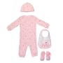 Newborn Girl Carter's Kitty Floral Layette Set (Newborn)