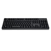 FILCO MajestouchBLACK USB&PS2両対応 日本語108キー・前面印刷・かな印字なし Nキーロールオーバー対応 独CherryMX青軸スイッチメカニカルキーボード ブラック FKBN108MC/NFB2