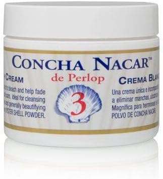 Concha Nacar de Perlop Natural Bleach Cream #3 Original Formula Facial Care Products