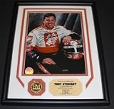 Tony Stewart Autographed Photo ~ Custom Framed with Highland Mint coin