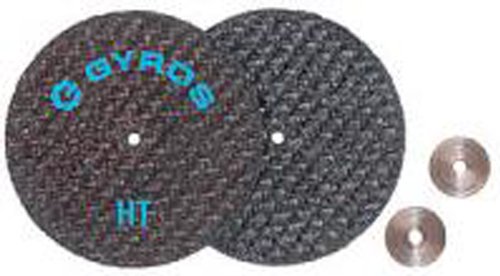 Gyros 11-32208/50 Fiber Disks HT Cut Off Wheels (For Dremel Type Tools), 2-Inch-Diameter - BULK 50
