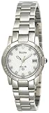 Bulova Women's Marine Star Diamond Bezel Watch #96R42
