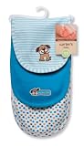 Carters Puppy Burp Cloth? Set, Blue