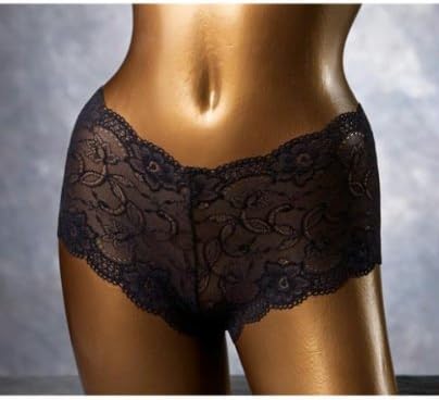 Transform Fashion Lace Panty Large - Black