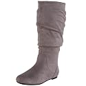 Wild Diva Women's Kalisa-04 Flat Boot