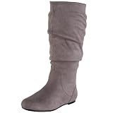 Wild Diva Women's Kalisa-04 Flat Boot
