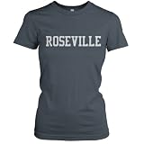 Roseville Collegiate Ladies Fine Jersey T-Shirt (White)