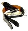 Camel Bone Straight Razor and Practice Razor