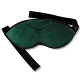 IMAGE OF Bucky  Shades Sleep Mask With Earplugs,Emerald,One Size