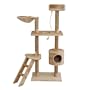 TecTake Kratzbaum 1,50 Meter BEIGE