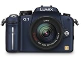 Panasonic - Lumix DMC-G1K Kit Standard - Appareil photo Reflex numérique 12,1 Mpixels + Objectif 14-45mm - Bleu