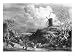 Drovers Moving Cattle Down a Valley Flanked by a Hillock with a Windmill, 19th Centur...