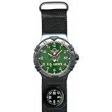 Classic Matte, Chrome Brass Case, Negroid Dial w/Date, Nylon