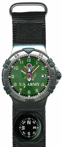 US Army Sunray Compass Wrist Watch