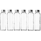 Epica 18-Oz. Glass Beverage Bottles, Set of 6