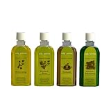 Hochwertiges Sauna Aufguss Set I, 4 x 100 ml, Konzentrat / Bratapfel, Konifere-Birke, Birkenreisig, Konifere-Eukalyptusvon "aufguss24"