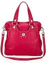 Marc by Marc Jacobs Totally Turnlock Magazine Bag Tote Cranberry Field