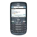Nokia C3-00 Unlocked Cell Phone with QWERTY, Dedicated E-mail Key, 2 MP Camera, Media Player, WLAN, and MicroSD Slot--U.S. Version with Warranty (Slate)