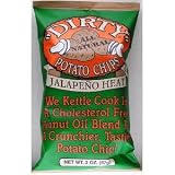 Dirty Potato Chips - Jalapeno Heat 25 - 2oz bags