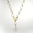 Handmade Shell Necklace - Grace White