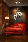 Jazz Trombone Player Huge Wall Vinyl Decal