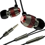 V-Moda Vibe Duo Earbuds / Headset (iPhone Compatible) - Gunmetal Rouge