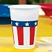 Patriotic Plastic Flag Cups