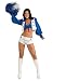 Dallas Cowboy Cheerleader Costume Deluxe- Adult Costume - Medium