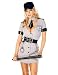 Corrections Officer Sexy Women's Costume Adult Halloween Outfit - Size M, Dress Size 6-10