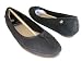 UGG Australia Womens Antoinette Antique Black Sheepskin Flats