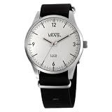 Vans Unisex VN-0LZLZ44 Era Black White Nato Strap Watch